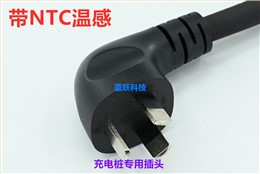 国标带NTC温感插头